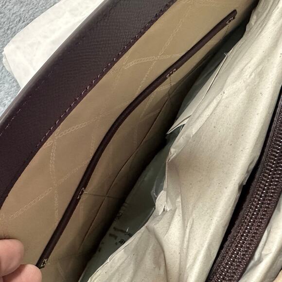 Michael Kors Voyager Tote Laptop Bag in Barolo (Oxblood Reddish Brown) NWT - Picture 7 of 12